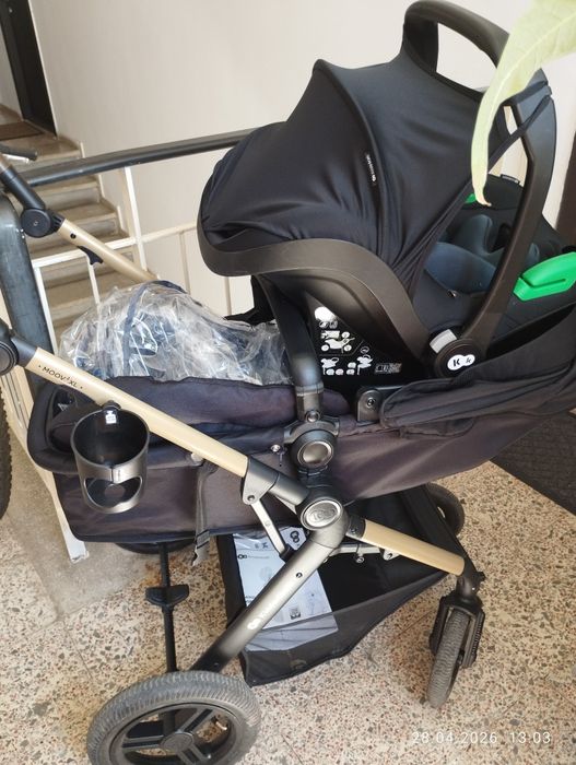 Căruț bebe 3 in 1 scaun auto