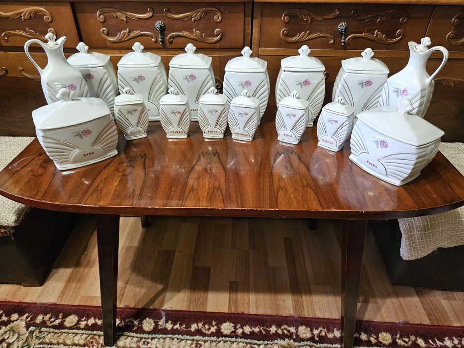 Set portelan condimente bucatarie