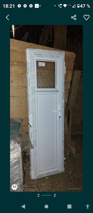 Ușa termopan profil salamander