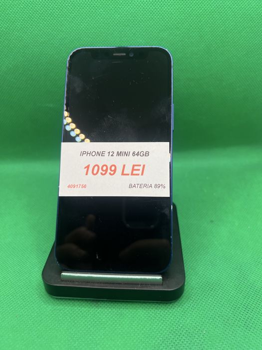 Iphone 12 Mini 64GB, bateria 89%, Lazar Amanet Crangasi, 40917