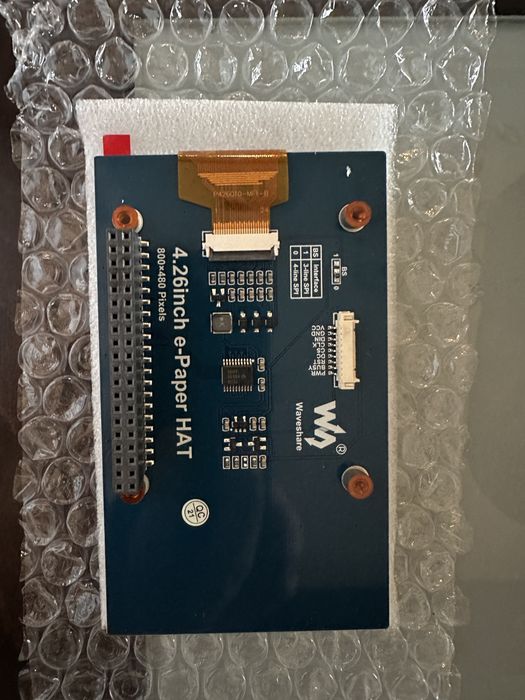 Waveshare 4.26inch e-Paper display Hat