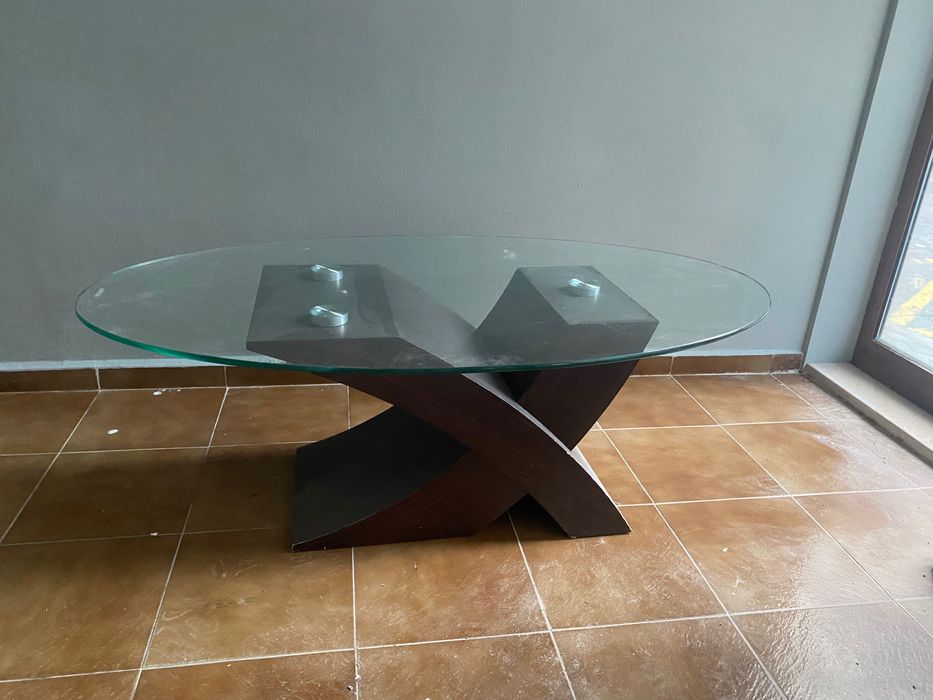 Холна маса стъклена