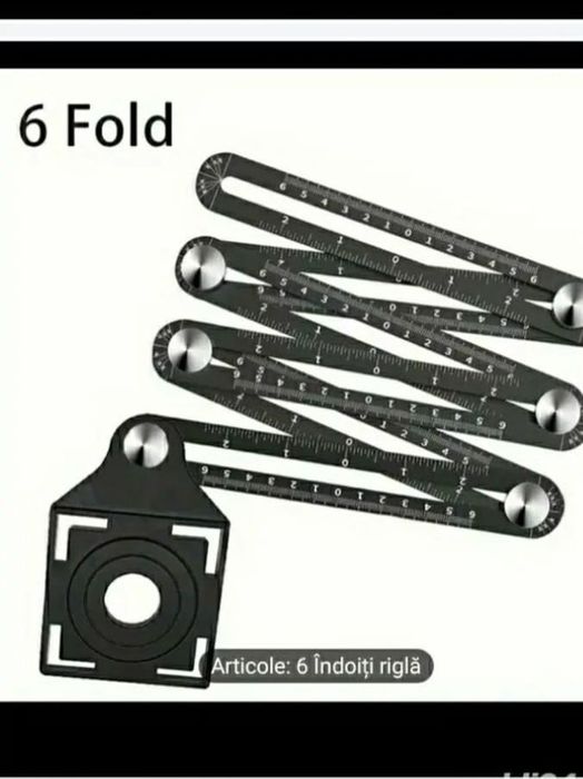 Riglă pliabila 6 secmente