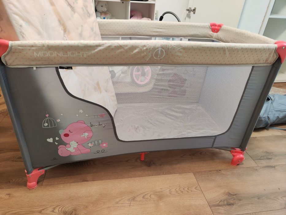 Бебешка кошара Lorelli Moonlight + матрак.