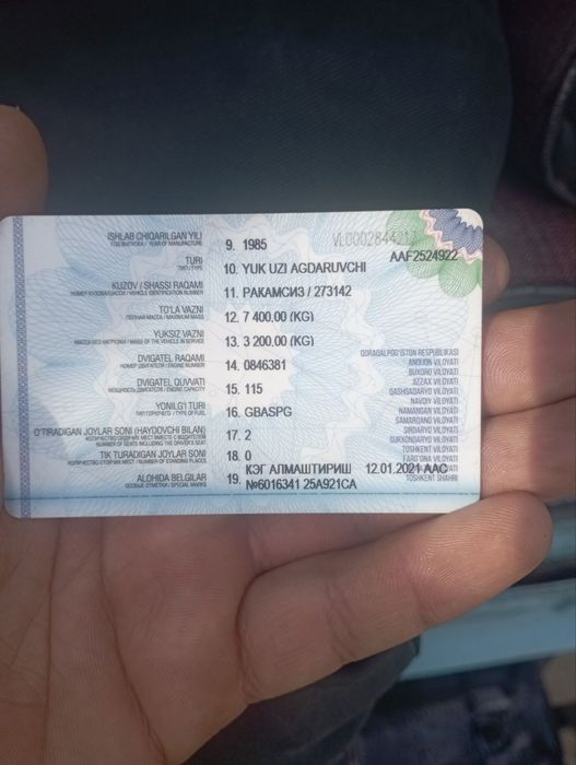 Gaz 53 sotiladi Jizzax