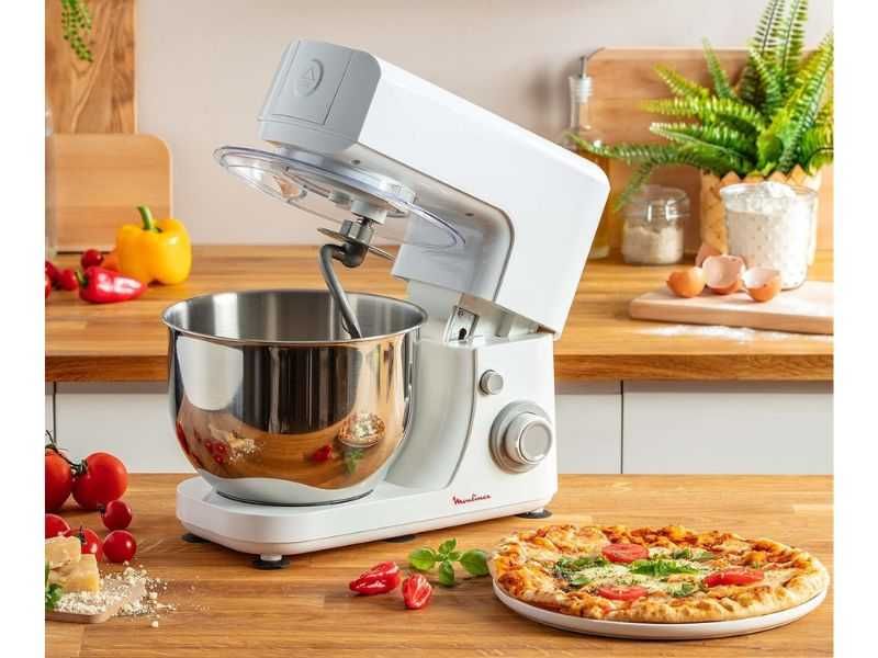 Планетарен Миксер с Купа 4.8 Литра Moulinex QA150110 – 800W