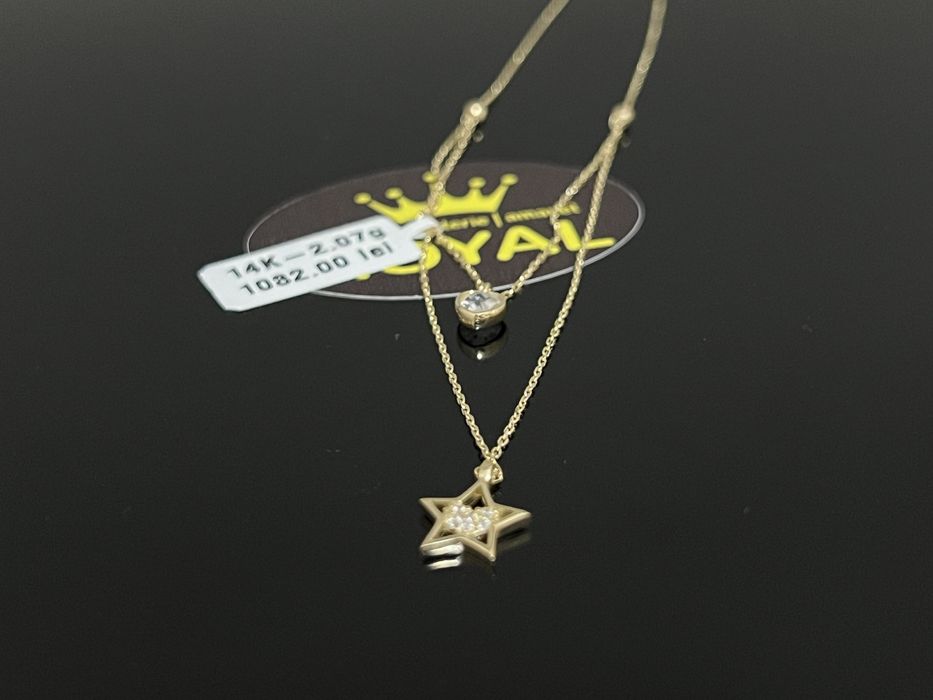 Bijuteria Royal CB : Lănțișor damă aur 14k 2,07gr