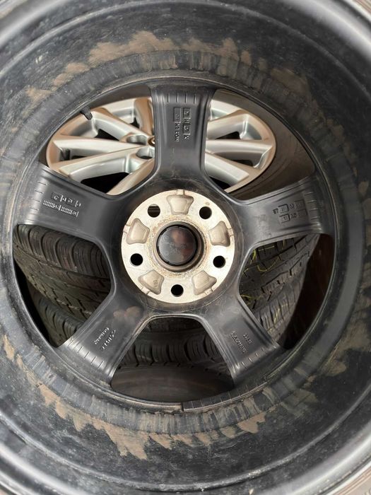 Jante 18 5x112 ET51 Mercedes C E Class + 225/50 R18 iarna