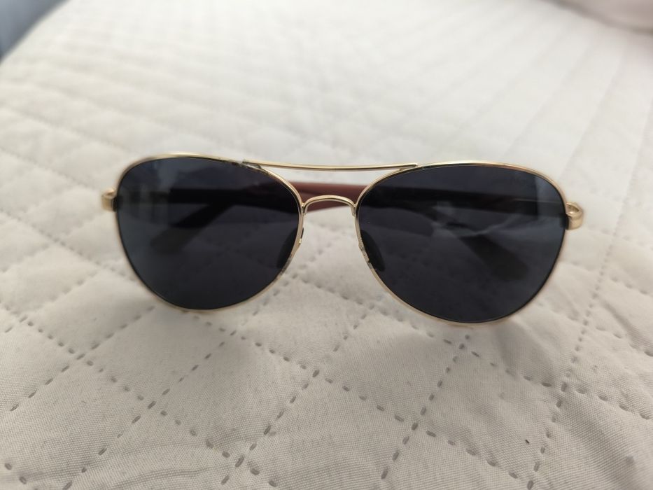 Мъжки слънчеви очила Novatti UV защита, Златист