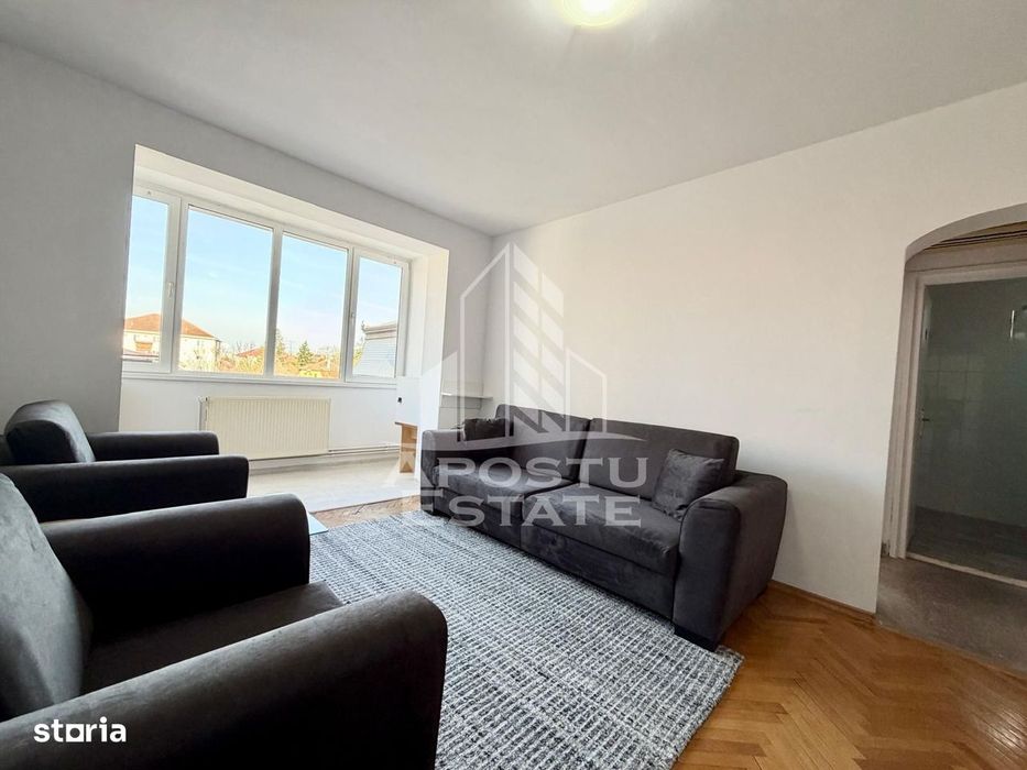 Apartament 3 camere de inchiriat, centrala proprie, Fabric, Timisoara