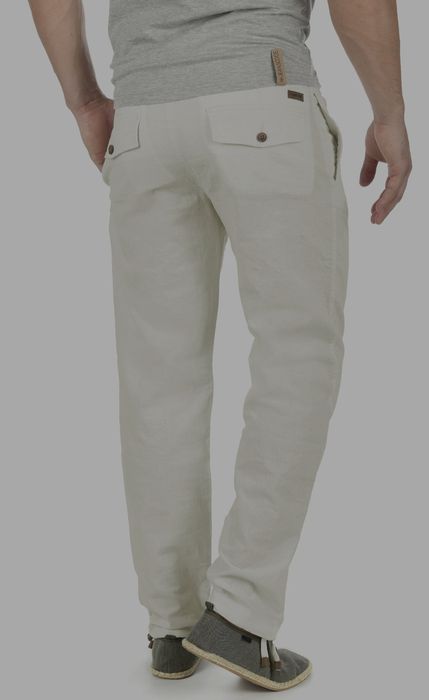Брюки из льна от INDICODE Jeans