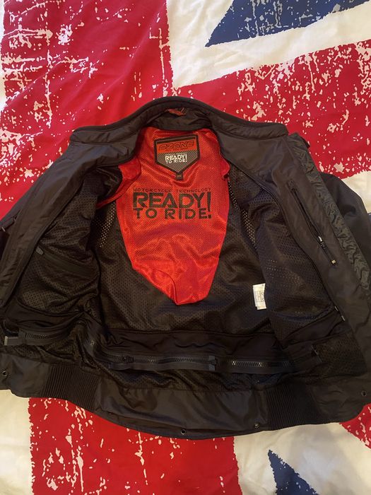 Geaca moto Ozone Delta IV- negru, noua.