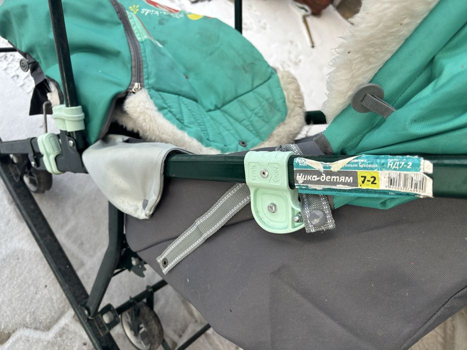 Санки-коляска новые