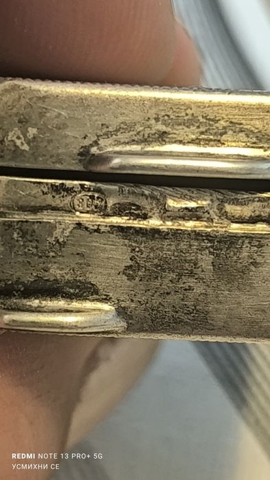 Сребърна стара кутийка за колекционери