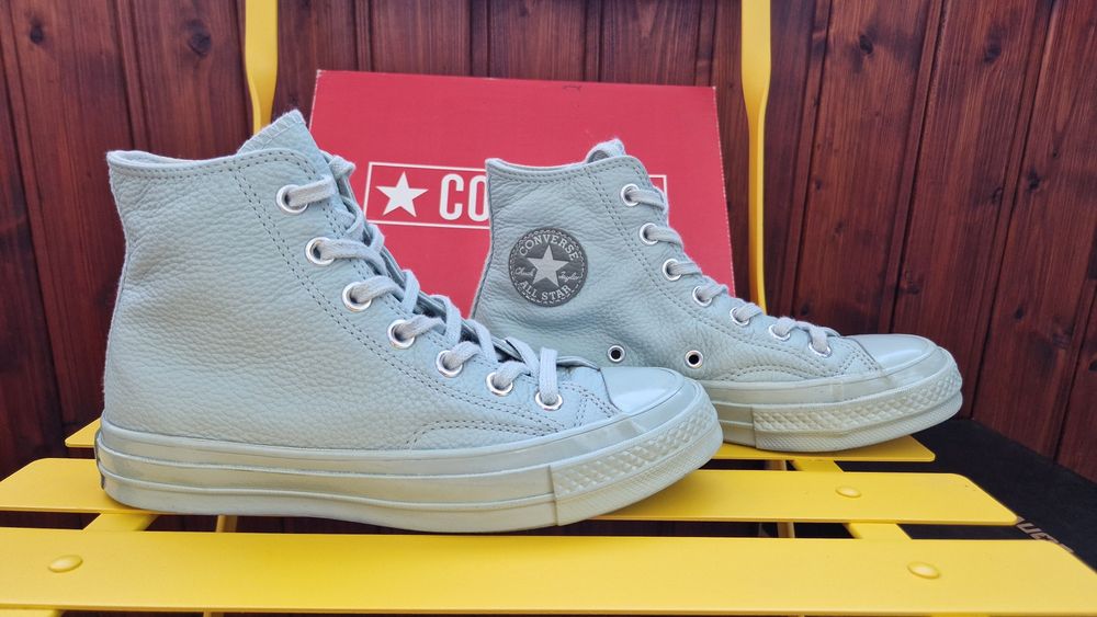 Bascheți CONVERSE piele naturala