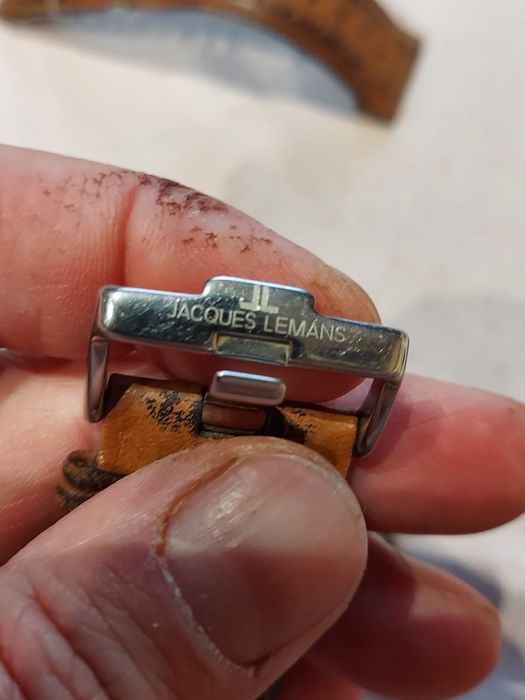 Ceas bărbat Jacques Lemans 1-1415 cronograf japonez,stare perfecta