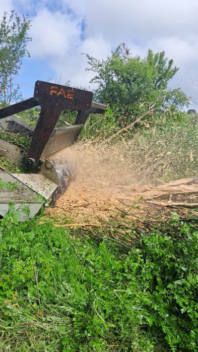 Мулчиране с шредер