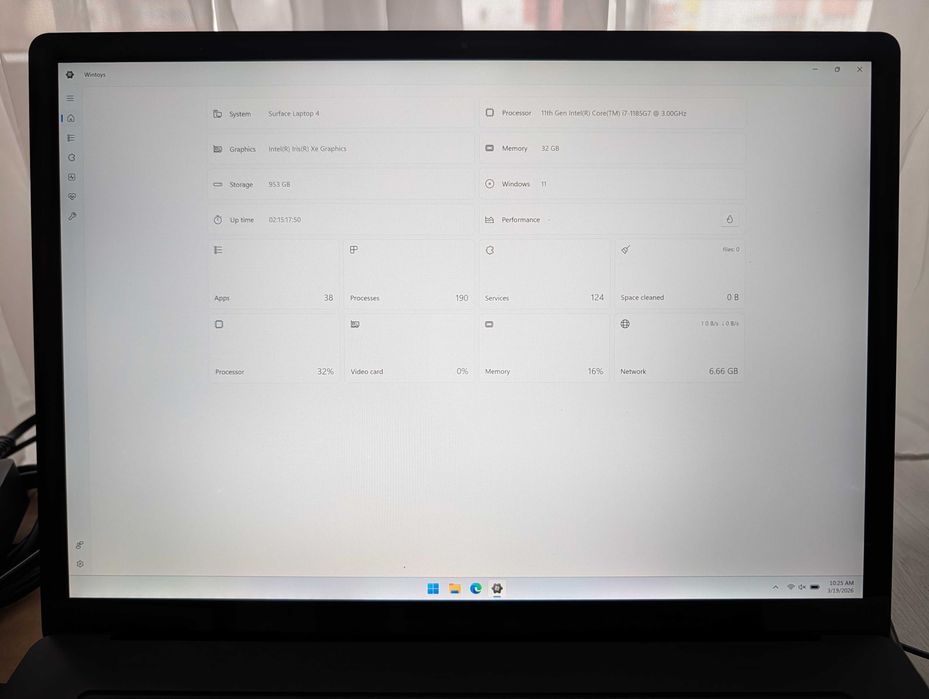 Microsoft Surface Laptop 4 (i7-1185G7, 32GB, 1TB)