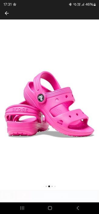 Sandale Crocs roz 27-28