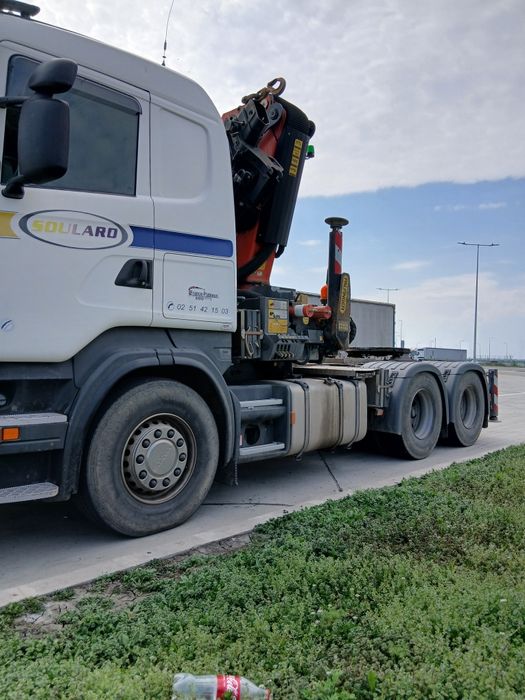 Camion Scania 6x4 cu Macara ,Cap tractor 6x4 SCHIMB