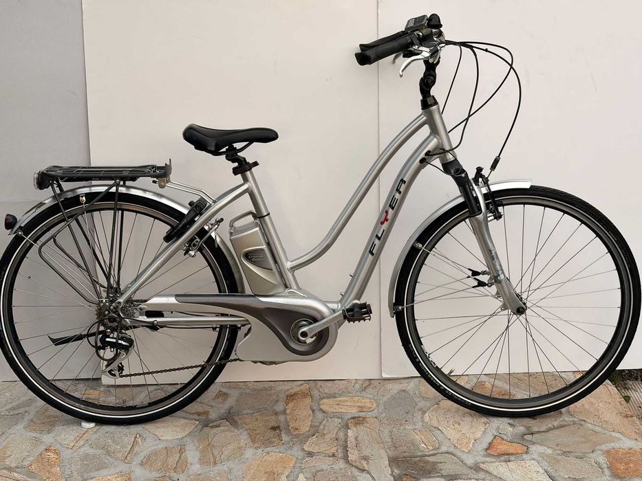 НАЙ ДОБРАТА ОФЕРТА Алуминиев електрически велосипед RIXE Pedalec