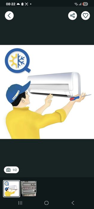 Montaj aer conditionat= 600 lei  / igienizare +verificare freon