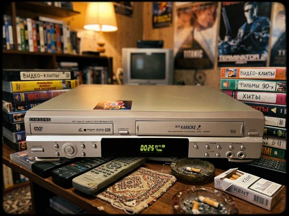 Hi Fi 6 head Samsung V5000K Stereo видеомагнитофон