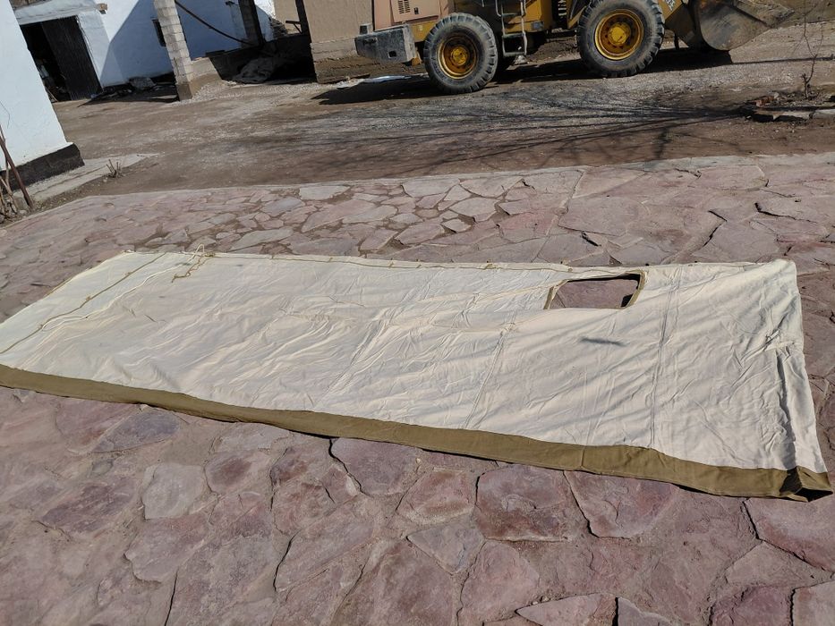 Палатка военные колданвлмаган.