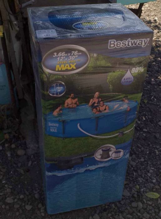Vand piscina bestway steel pro max
