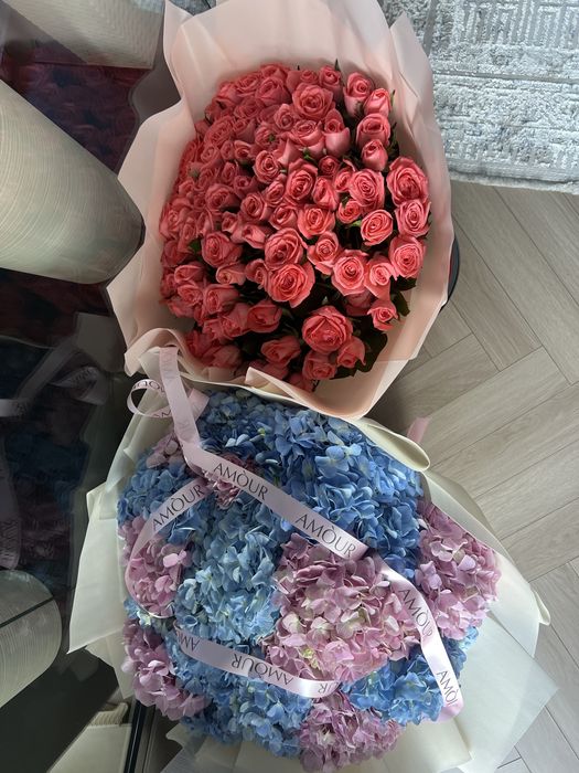 Цветы кеше алынган