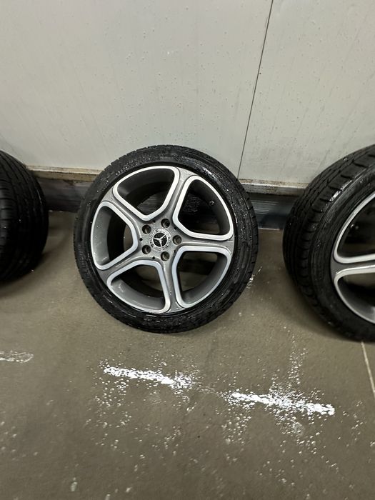 Гуми с джанти за Мерцедес,  225/45/17- Оригинални