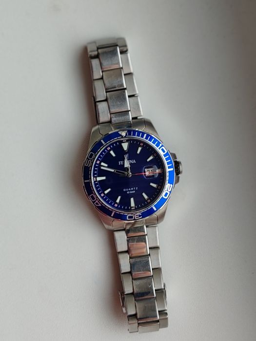 Ceas Festina Sport Diver Blue – 10 Bar – Oțel Inoxidabil – Stare Excel
