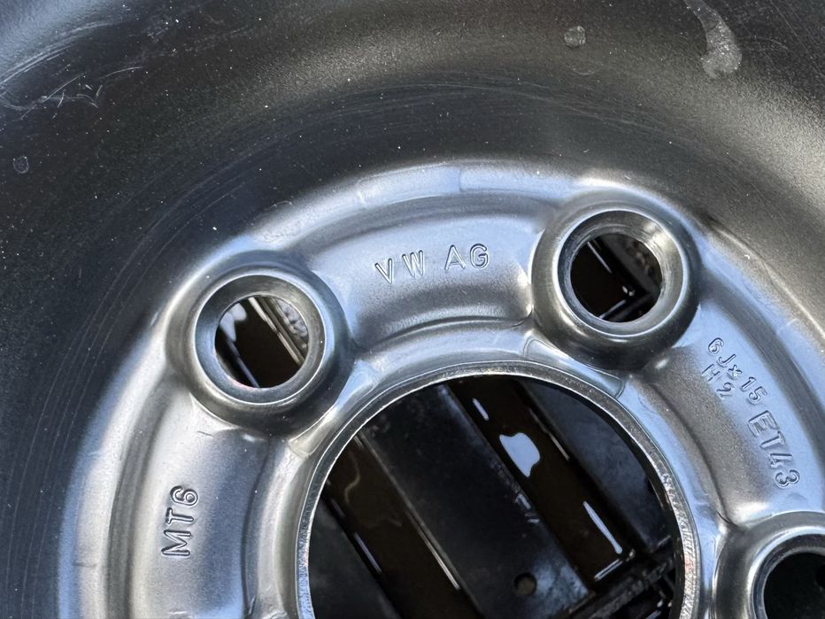 4бр.НОВИ ЖЕЛЕЗНИ ДЖАНТИ 15цола 5x100 за Skoda,Vw,Seat