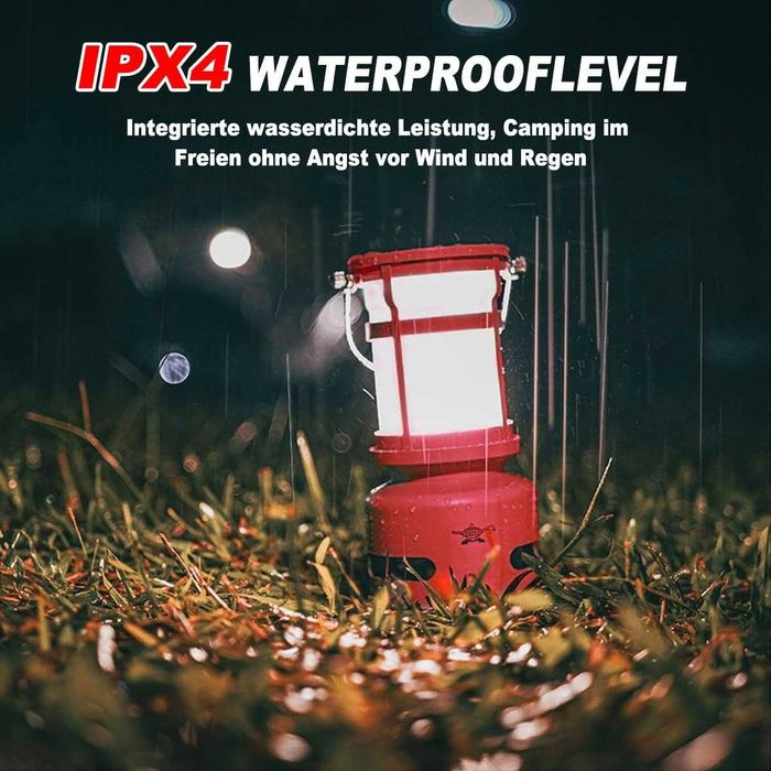 LED къмпинг лампа с блутуут колонка, 2 в 1