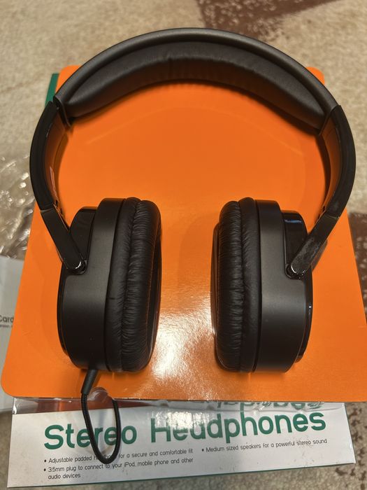 Нови слушалки Canyon CNR-HP03NB с кабел, дължина 1.8 м, черни