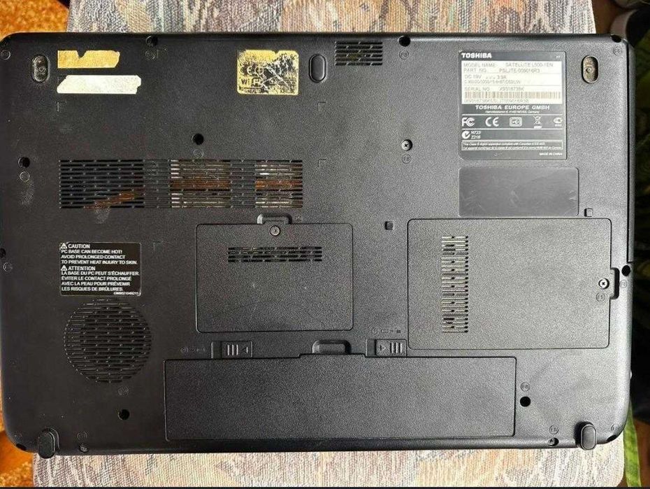 Laptop Toshiba Satellite L500_1en