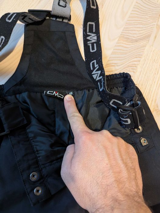 Pantaloni Schi copii bretele CMP 110