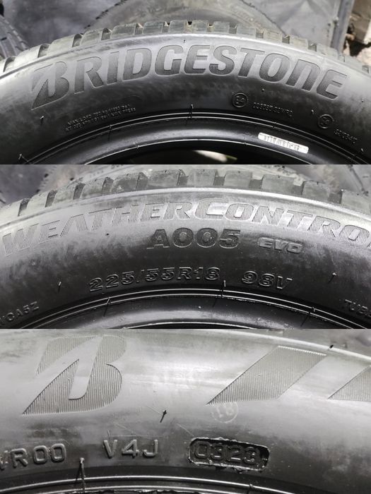 1бр. всесезонна гума 225/55/18 Bridgestone Weather Control A005 EVO
do