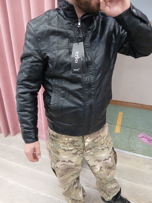 Куртки из кожи….