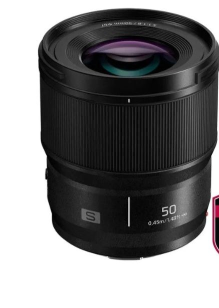 Panasonic Lumix S 50mm f/1.8 — ca nou, cu cutie