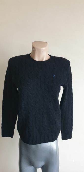 POLO Ralph Lauren Cable Wool / Cashmere / M  ОРИГИНАЛ! Дамски Пуловер