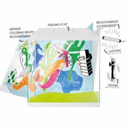 Аквариум Aquael Leddy Mini 13л.