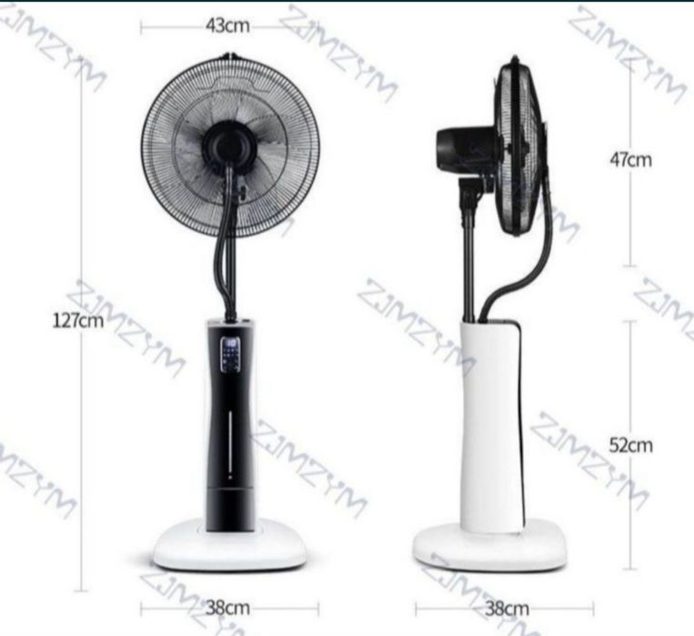 Даставка бэсплатня.Вентилятор оригинал водяного тумана-пар vintilator.