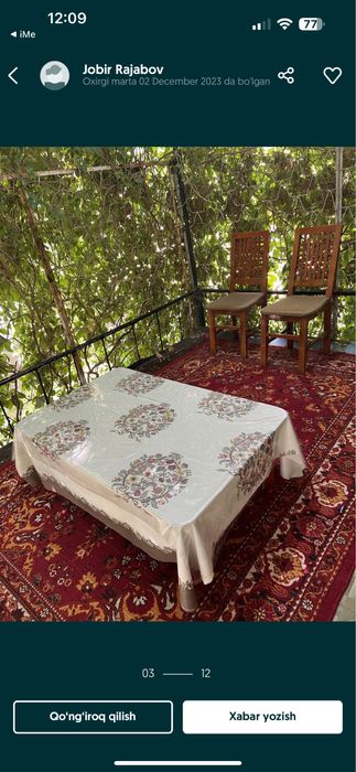 yunsobod 10 kv 1 xonali uy arzon narxda