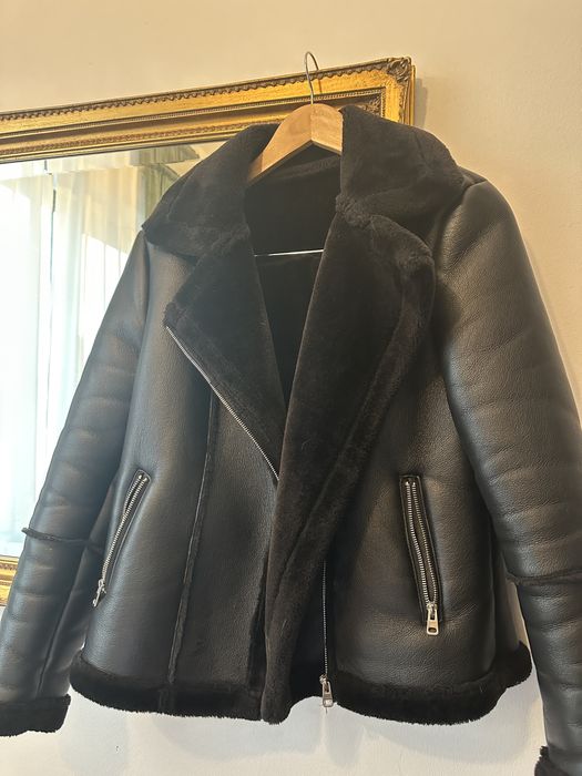 Cojocel imitatie piele si blana