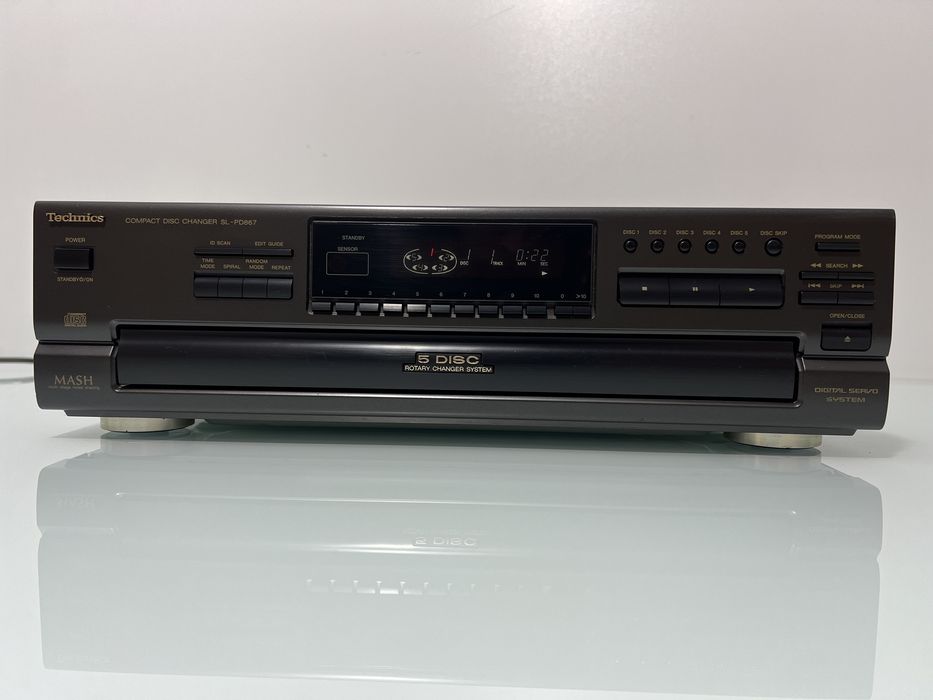 CD Player Technics SL-PD867 cu 5 CD-uri
