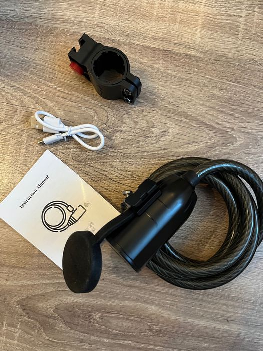 Antifurt Bicicleta/lant trotineta cu amprenta si waterproof