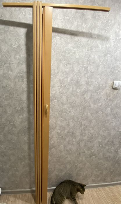 Дверь гормошка срочно продам