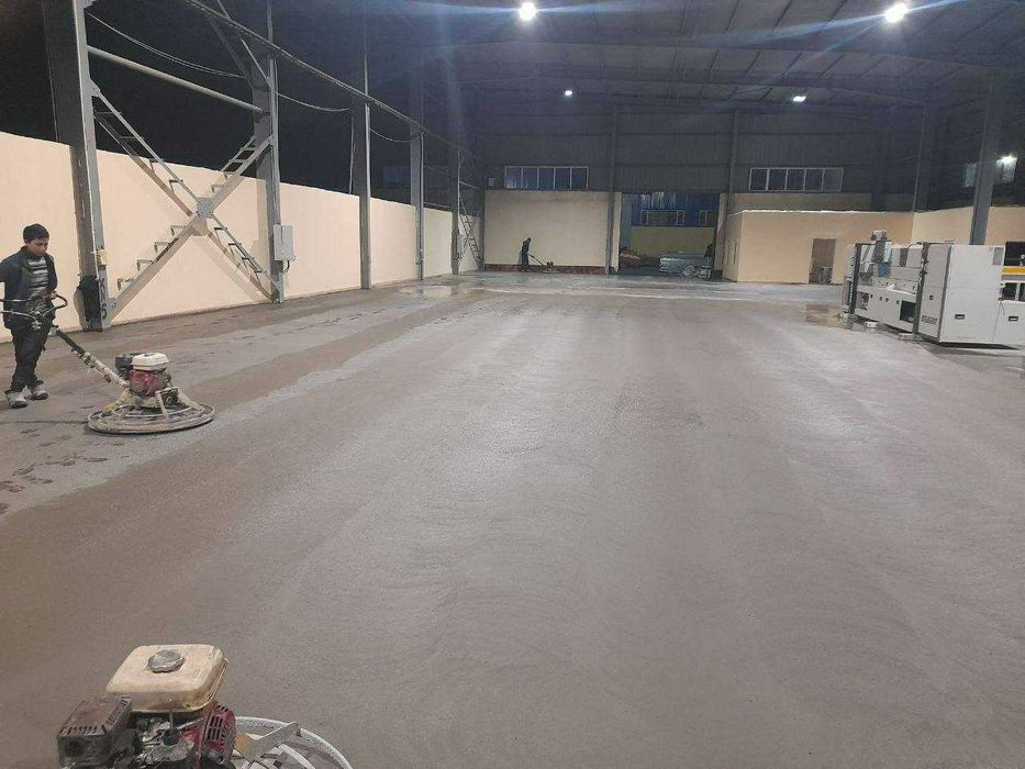 Beton ishlari va pol styashkasi — sifatli va tez!
