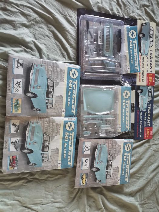 Списание Трабант за сглобяване брой 1-6